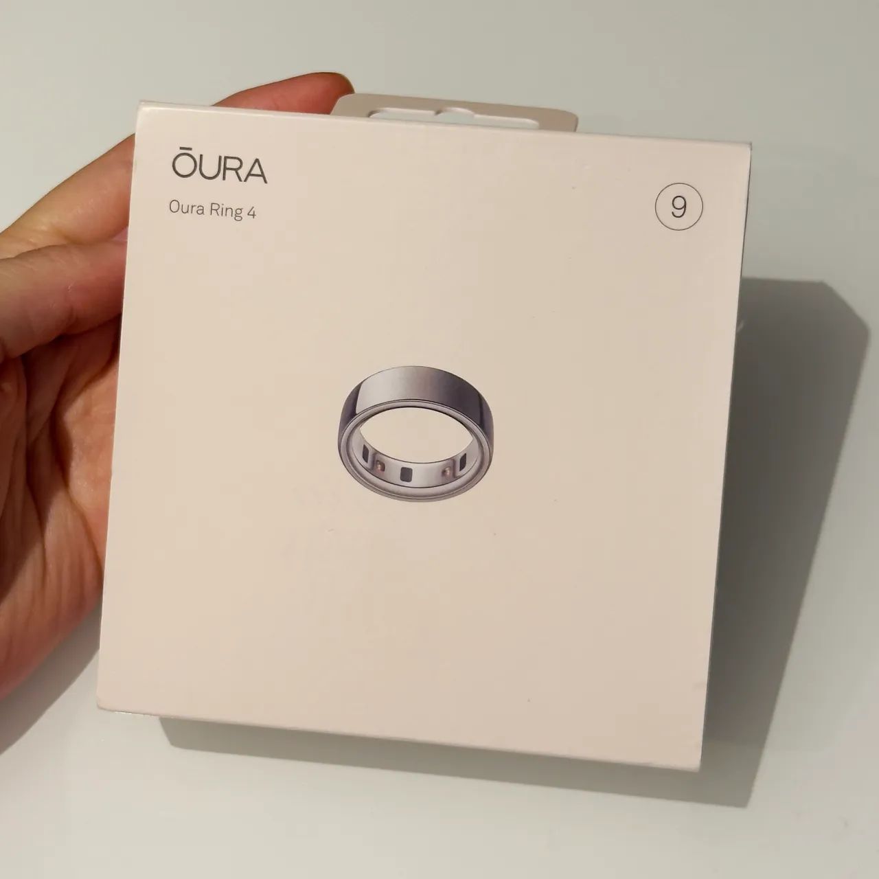 Oura Ring 4 (NOVO LACRADO) 9 silver  - Foto 2