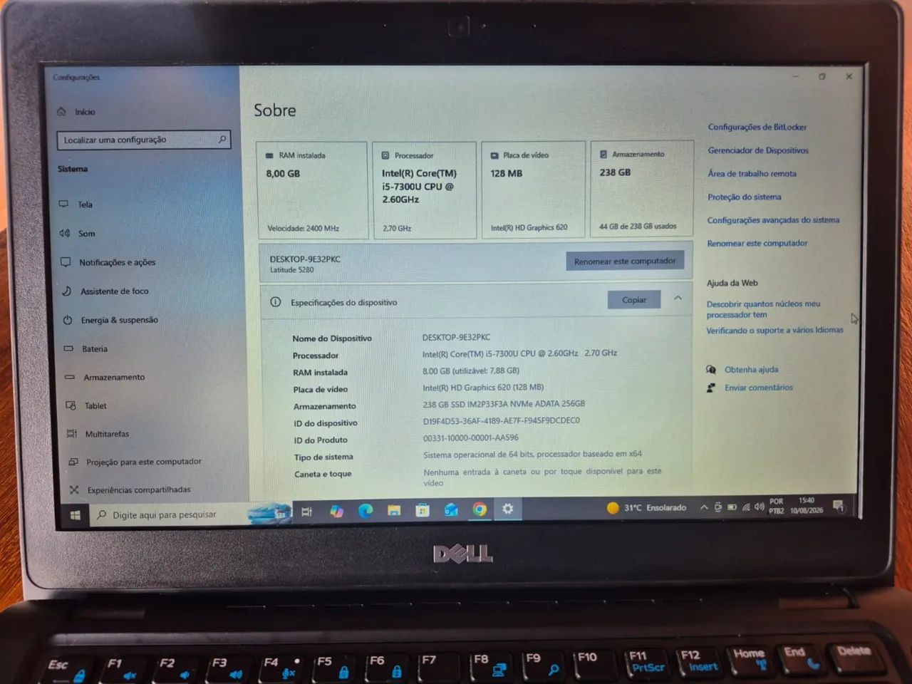 Vendo notebook Deel  - Foto 2