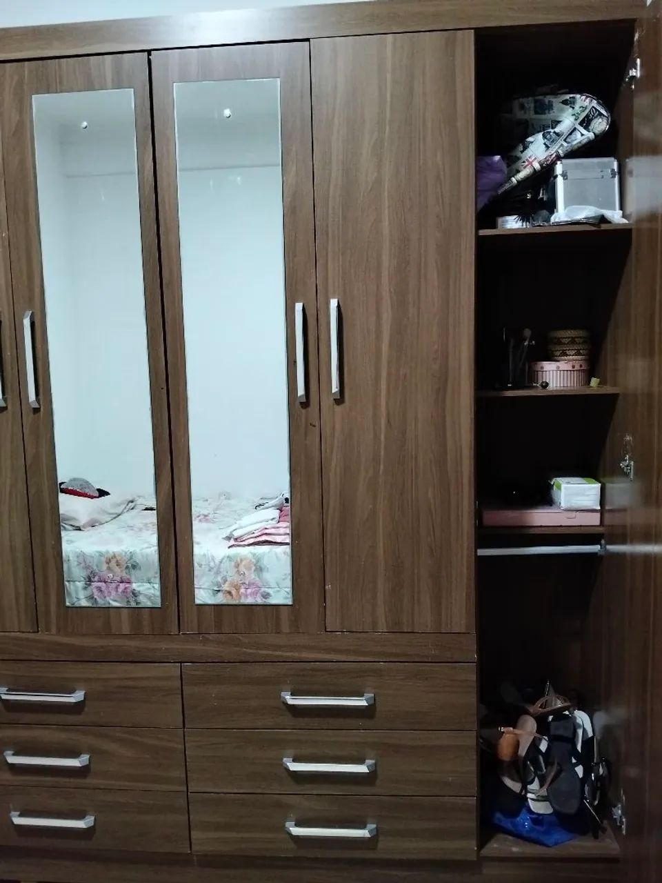 Guarda roupa 6 portas e 6 gavetas - Foto 3
