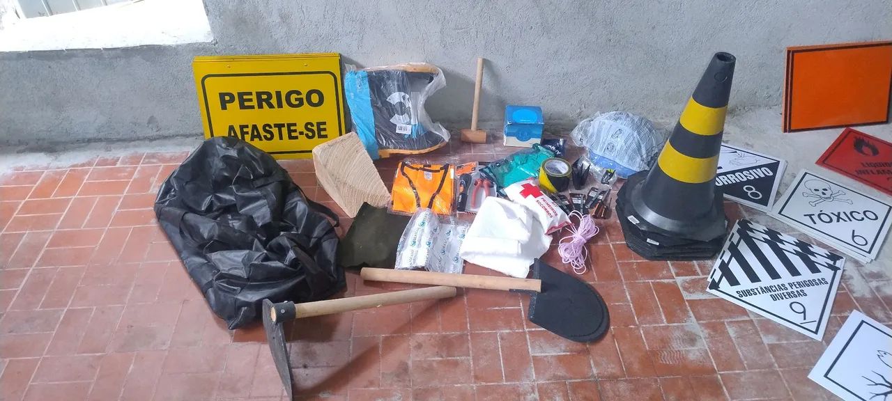 Kit mopp segurança de emergência  - Foto 4