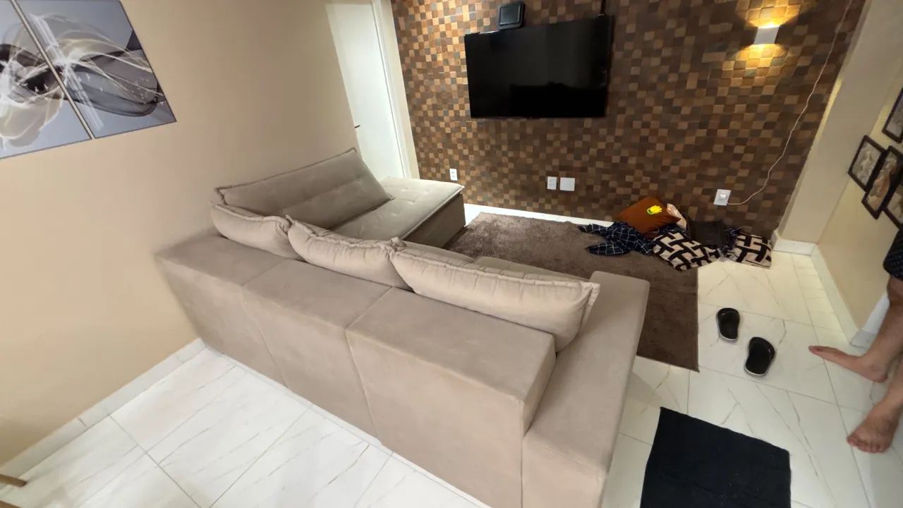 Sofa retratil chaise - Foto 4