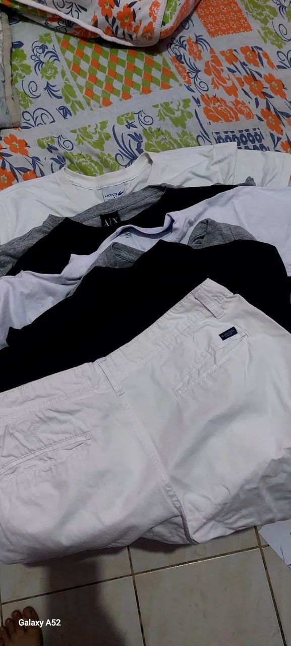 Lote de camisa tam M  