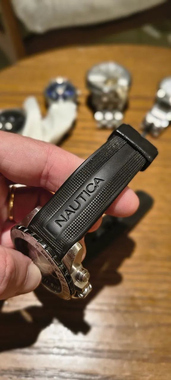 NAUTICA CHRONOGRAPH ? BLACK & ORANGE - Foto 3