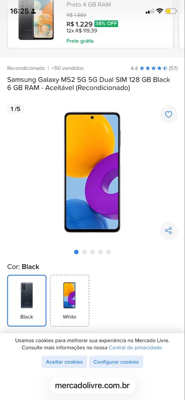 SAMSUNG M52 - Foto 4