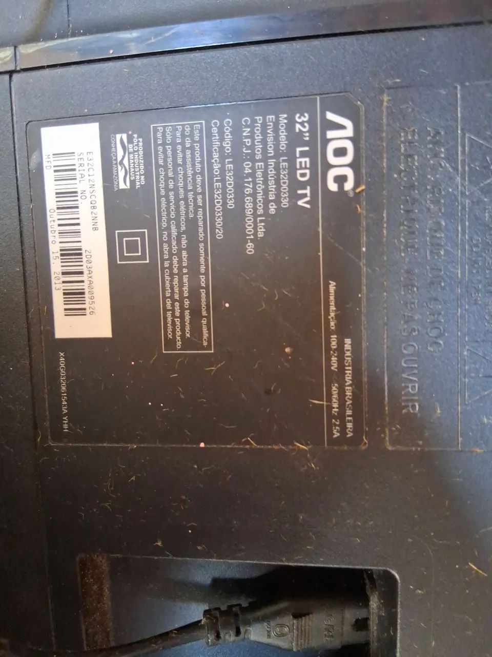 Duas TV (retirada de peças) - Foto 2