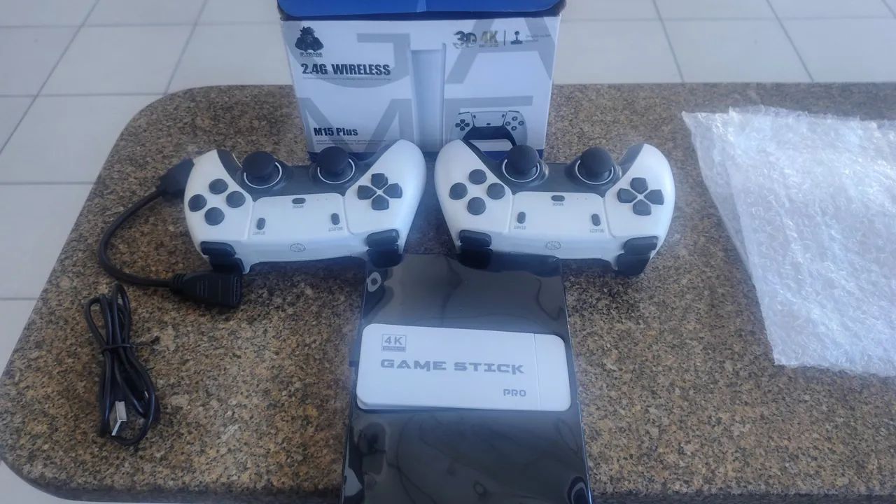 Aparelho game stick m15 plus