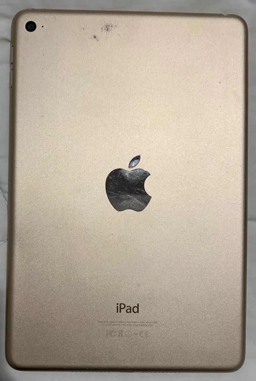 iPad Mini 4 Dourado 16GB - Conservado + Capas de Brinde! - Foto 2