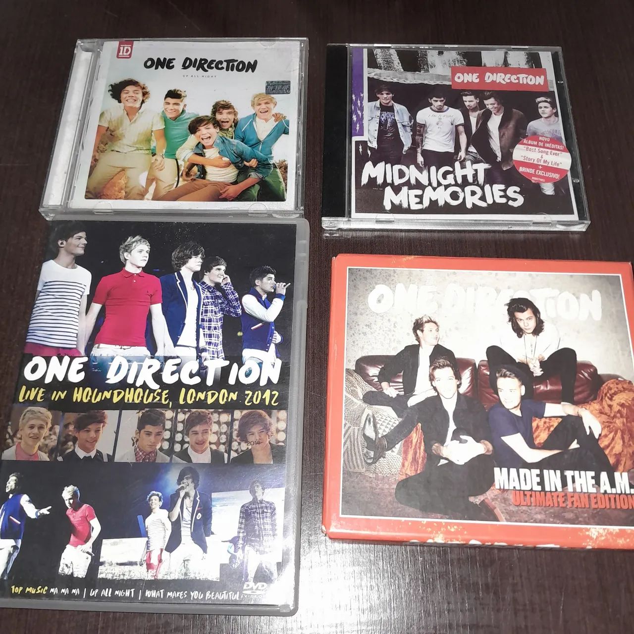 Kit 4 cds One direction