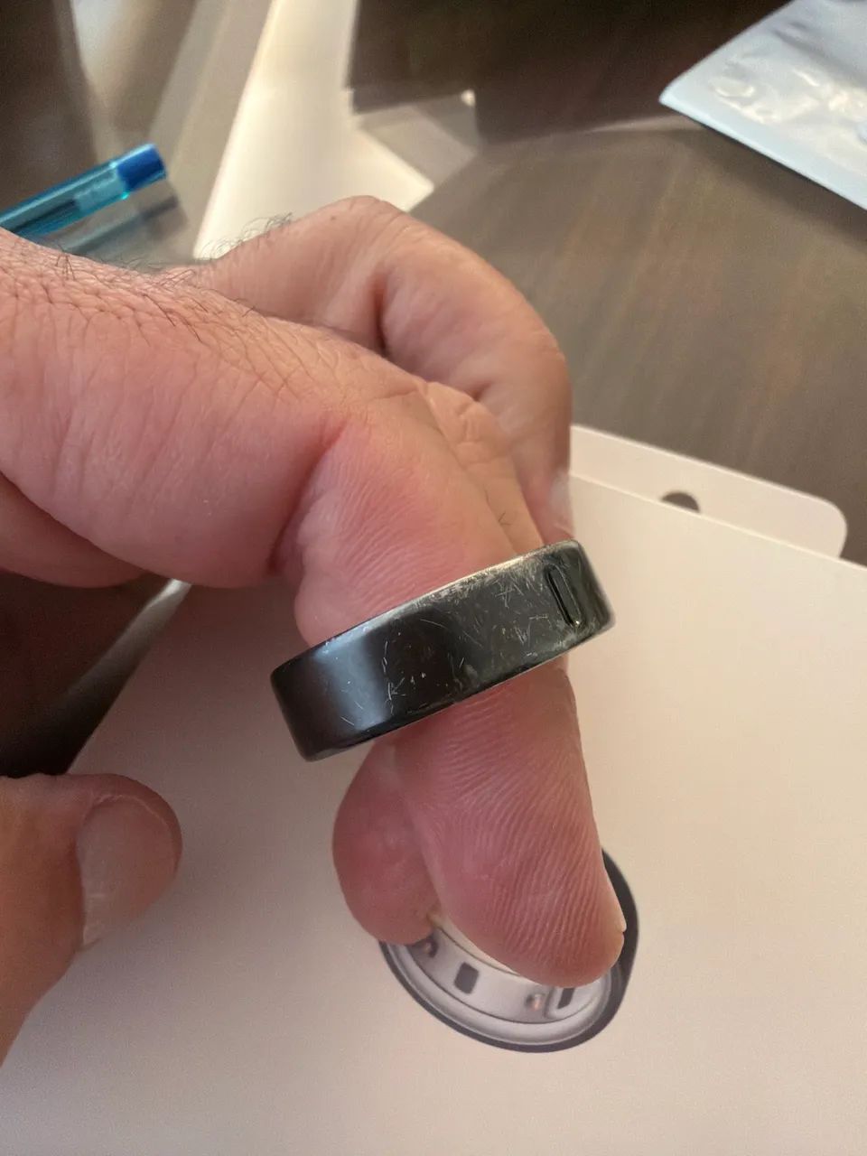 Oura ring 4 tamanho 14 black - Foto 5