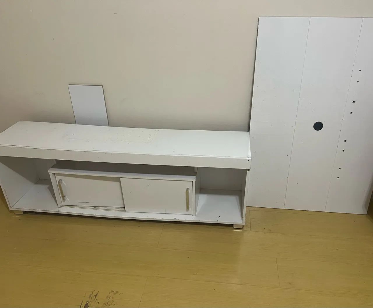 Rack com painel 