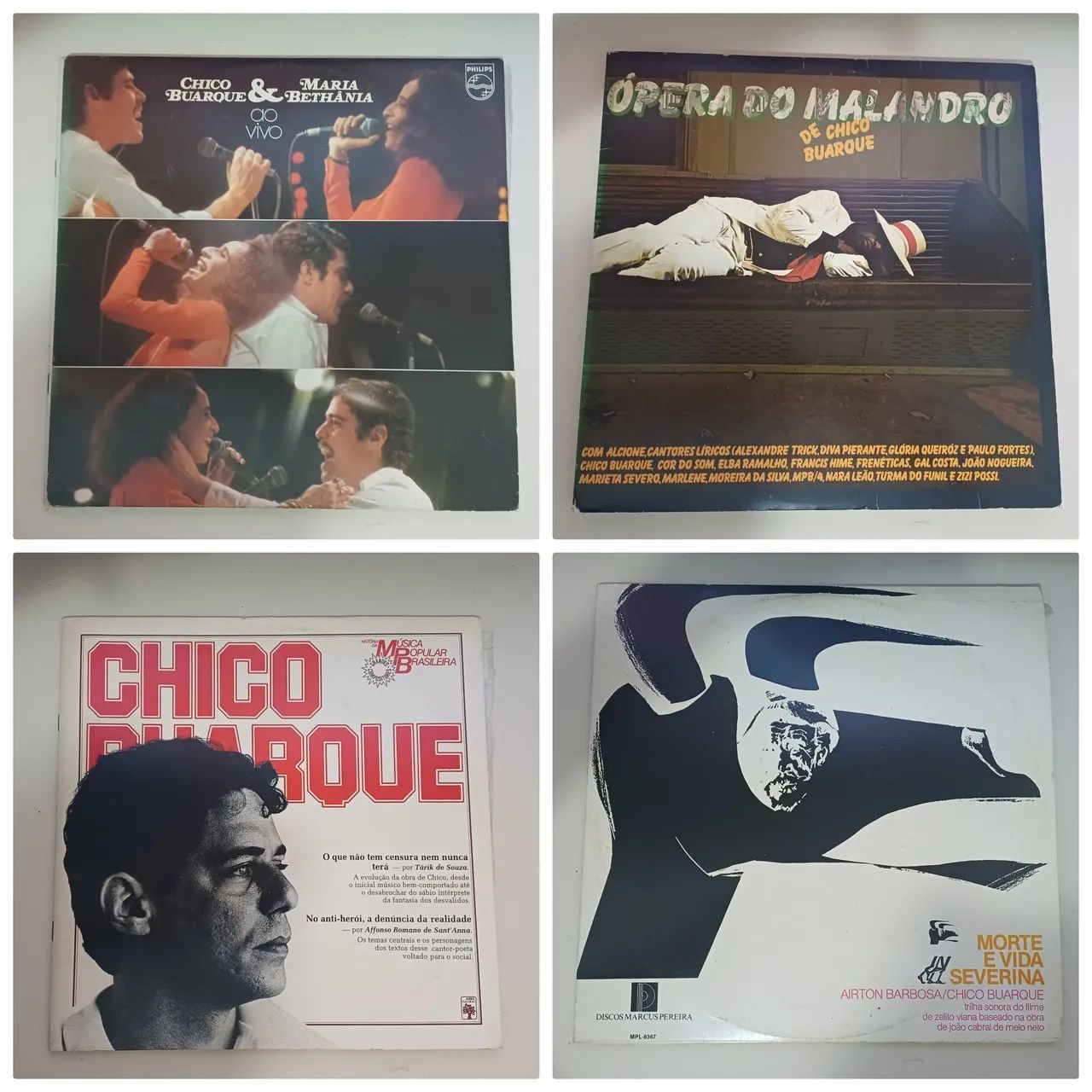 Discos de Vinil de Chico Buarque 