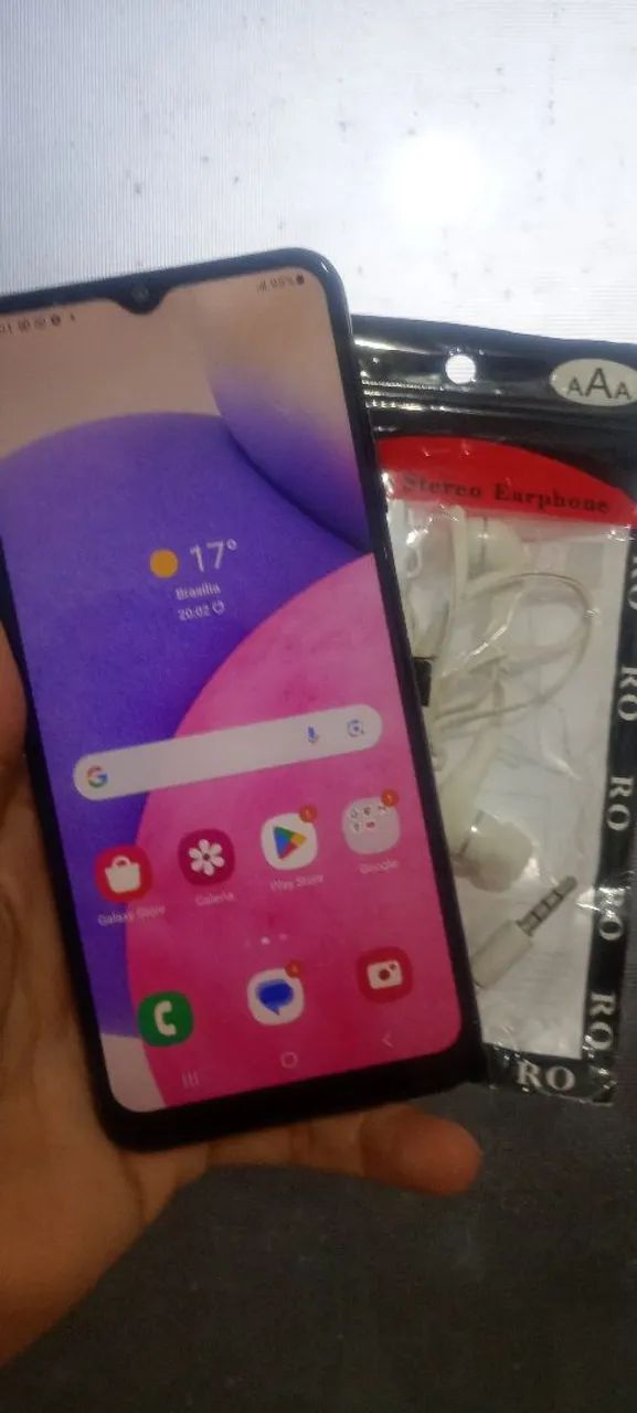 Galaxy A02s + Fone / Entrega Grátis