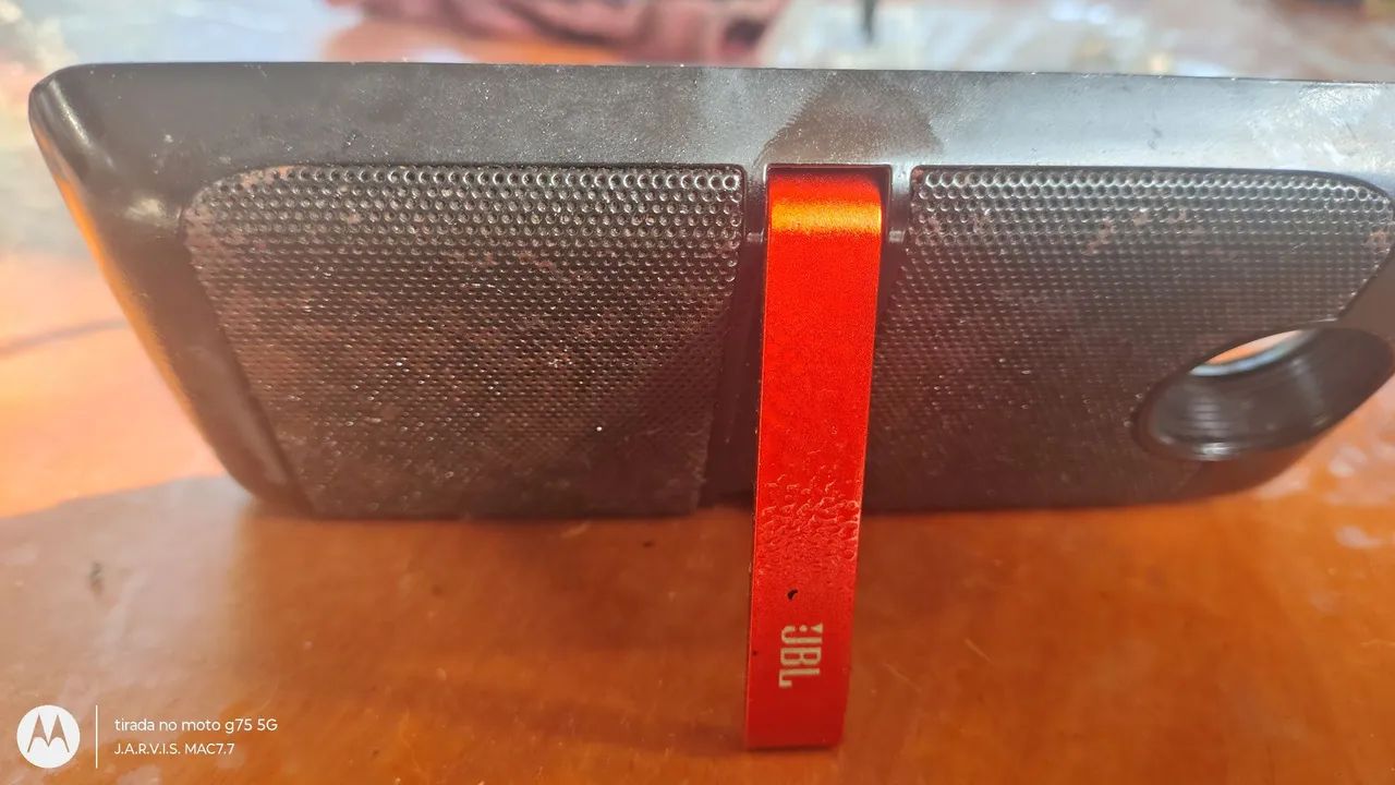Snap JBL de som para moto z