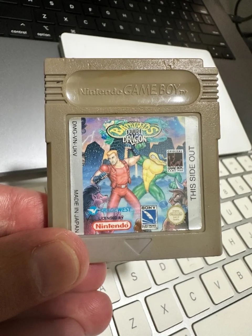Battletoads & Double Dragon Original UKV Game Boy