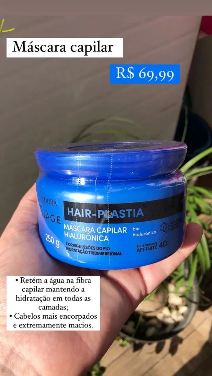 Mascara de tratamento Eudora Siage Cronograma Capilar - Foto 5