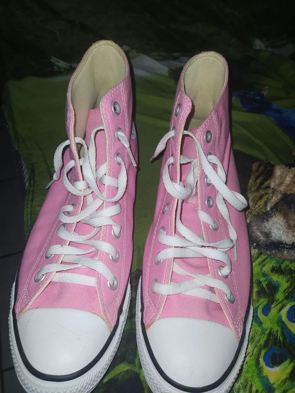 Tênis ALL STAR rosa (novo) - Foto 2