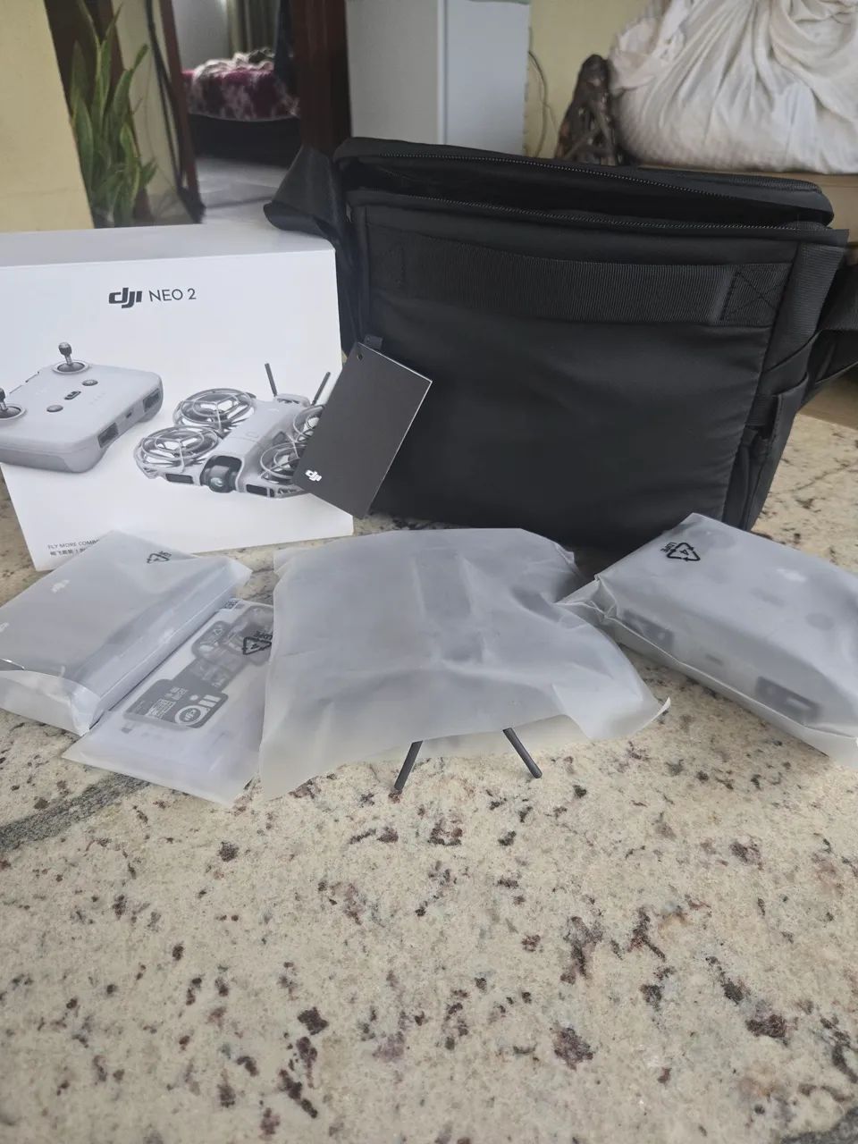 DJI Neo 2 Fly More Combo + Bolsa Drone Original Dji - Novo - Foto 3