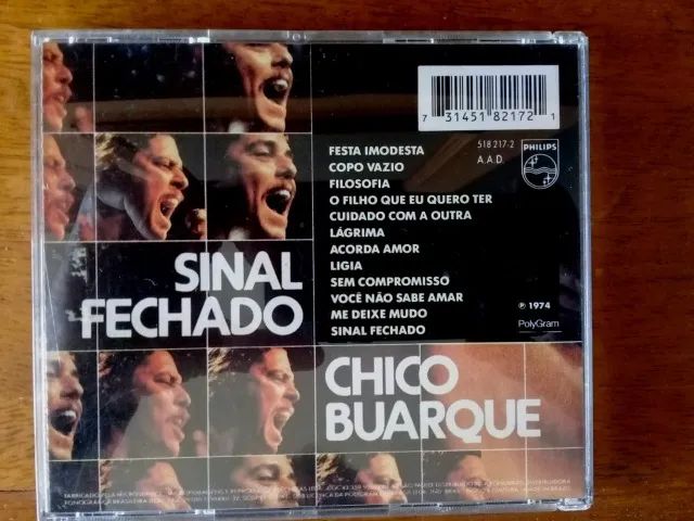 CD Chico Buarque - Sinal Fechado - Foto 2