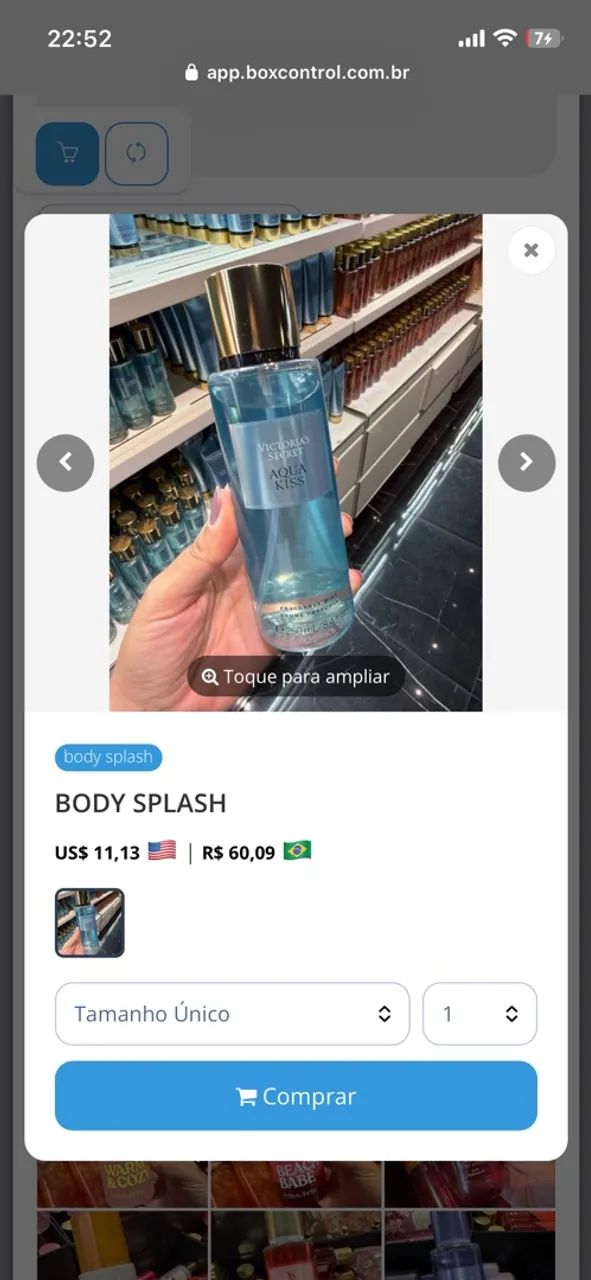 Body splash