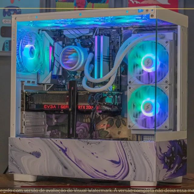 PC Gamer Ryzen 5 5600X, 16gb, 512gb NVMe, RTX 2080 Super, WC 240mm, Fonte 650W
