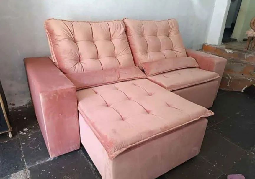 Sofá retrátil 2 mts  - Foto 2