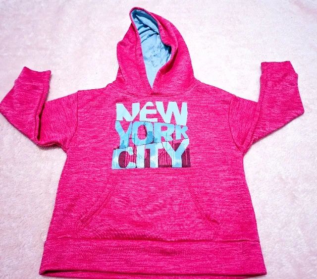 Moleton infantil Wear Code Kids Rosa