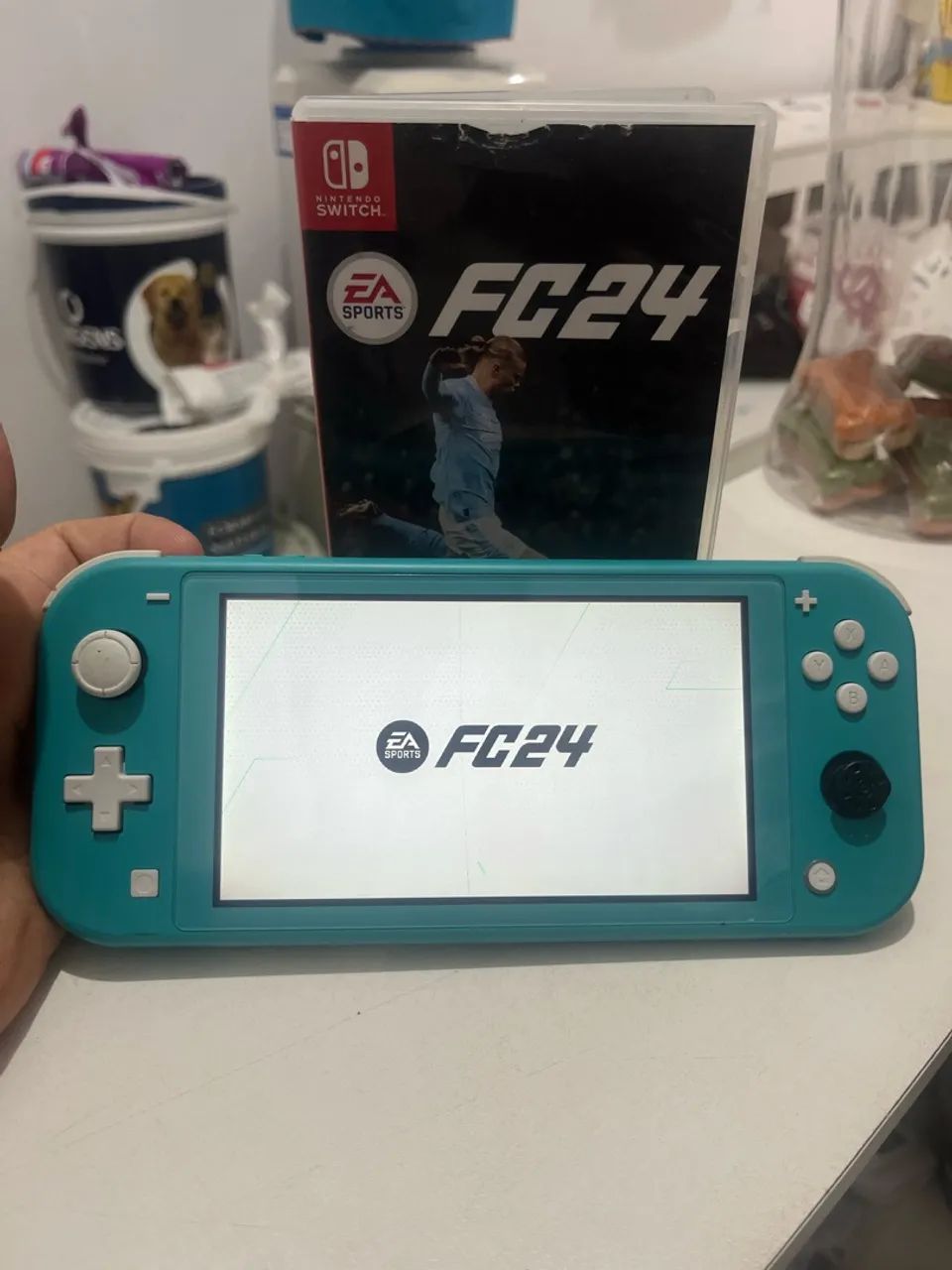 Nintendo switch Lite - com jogo  - Foto 4