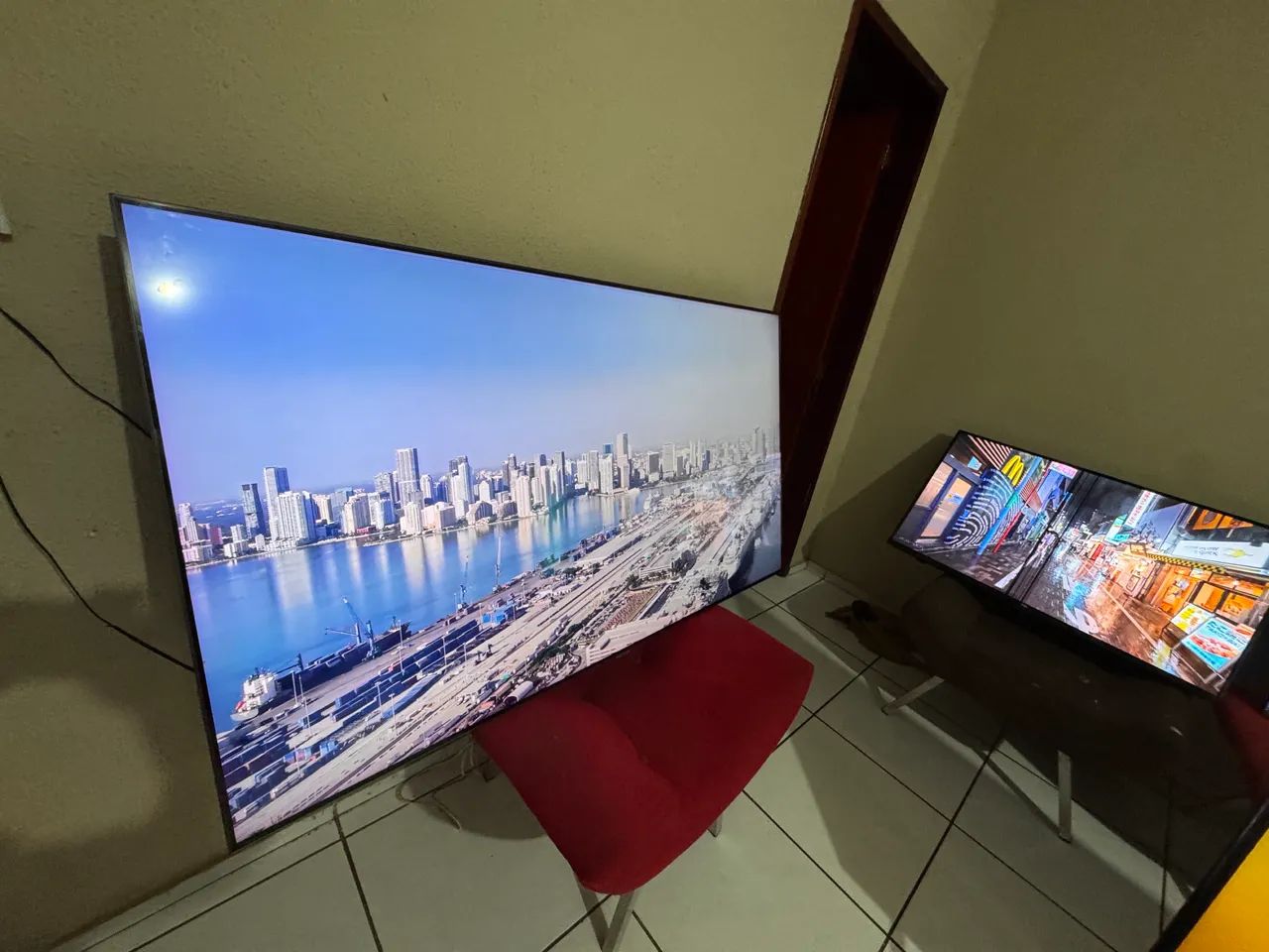 TV de mostruário com avaria a partir de R$450 todas as polegadas preço variado - Foto 2