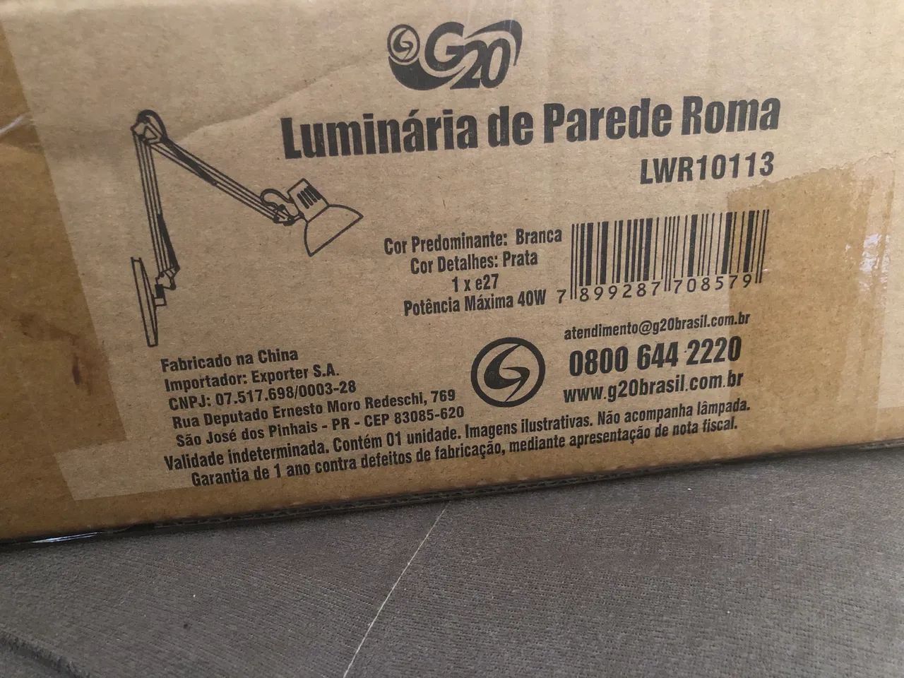 Luminária de parede - Foto 4
