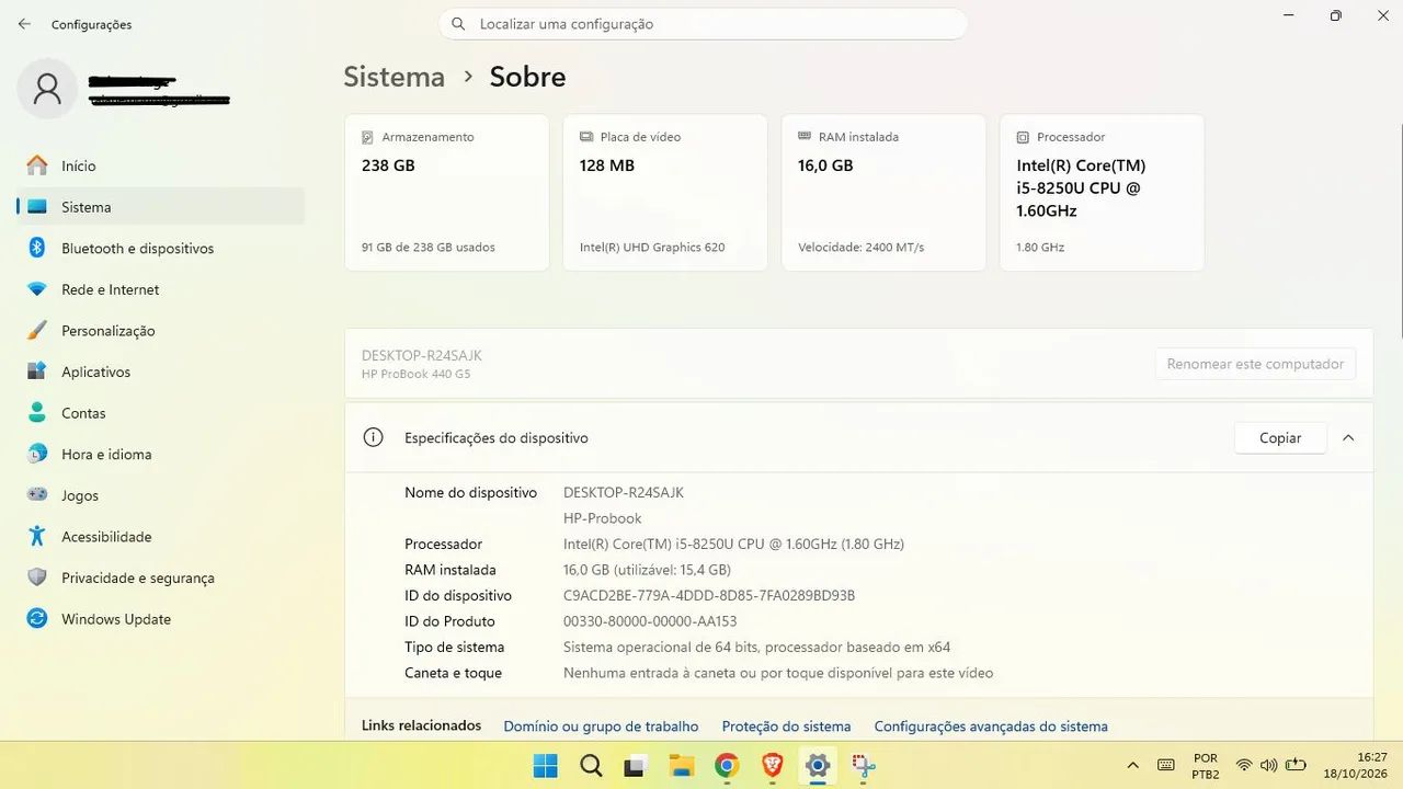 Notebook HP ProBook 440 G5 - Foto 5