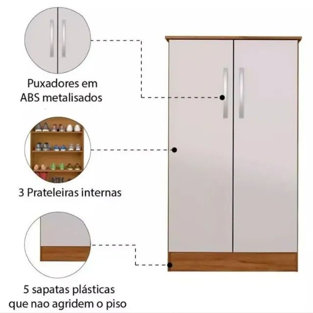 Imperdível ! Sapateira organizadora com entrega grátis !  - Foto 4