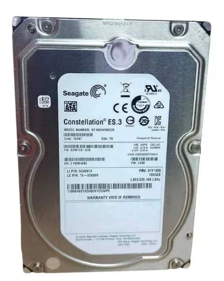 HD Seagate Constellation ES.3 1Tera