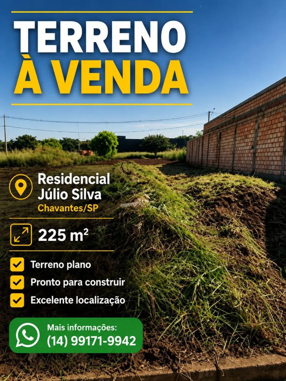 TERRENO CHAVANTES SP
