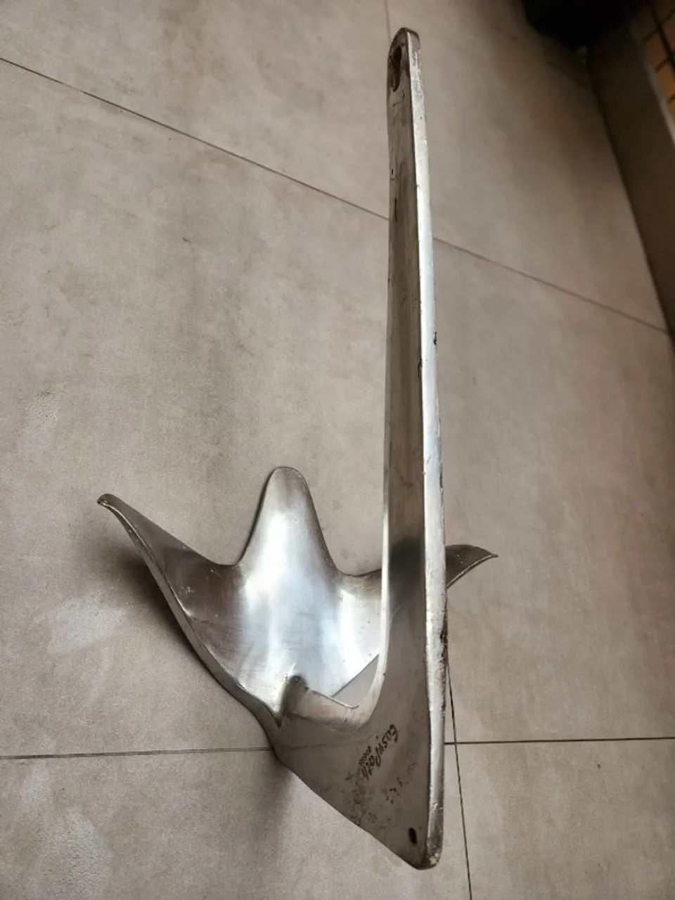 Âncora Bruce de Aço Inox 316 Polida de 10kg para Barco e Lancha - Foto 3