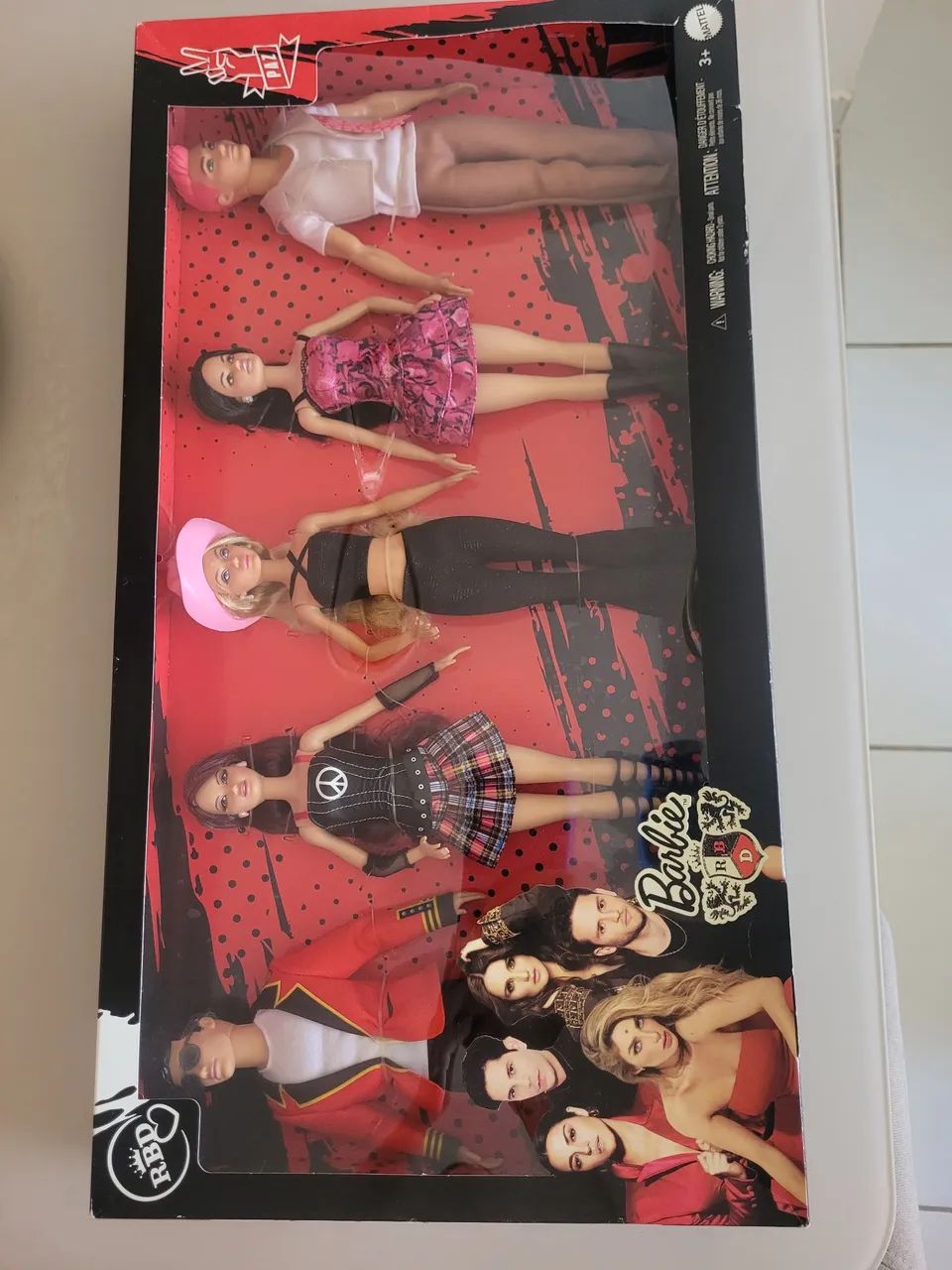 Pack 5 bonecas RBD