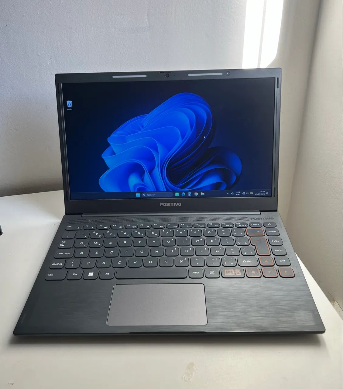 Notebook Positivo Vision C14 Lumina Bar Intel Celeron 4GB 128GB eMMC 14? HD Windows 11