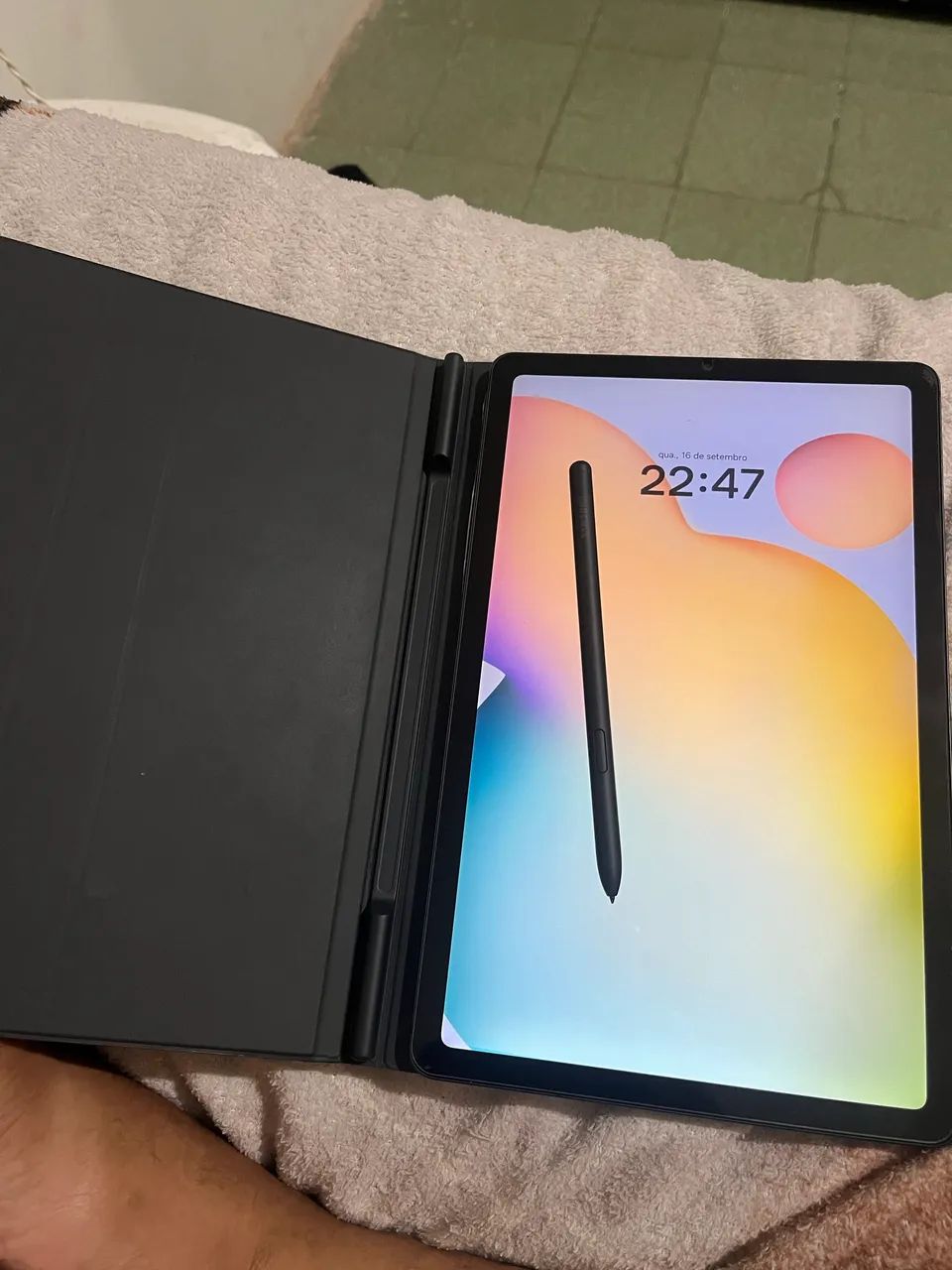 Tablet Samsung Galaxy Tab S6 Lite 128gb 4gb Ram 10.4' 4g Cor Cinza - POUCO USO  - Foto 3