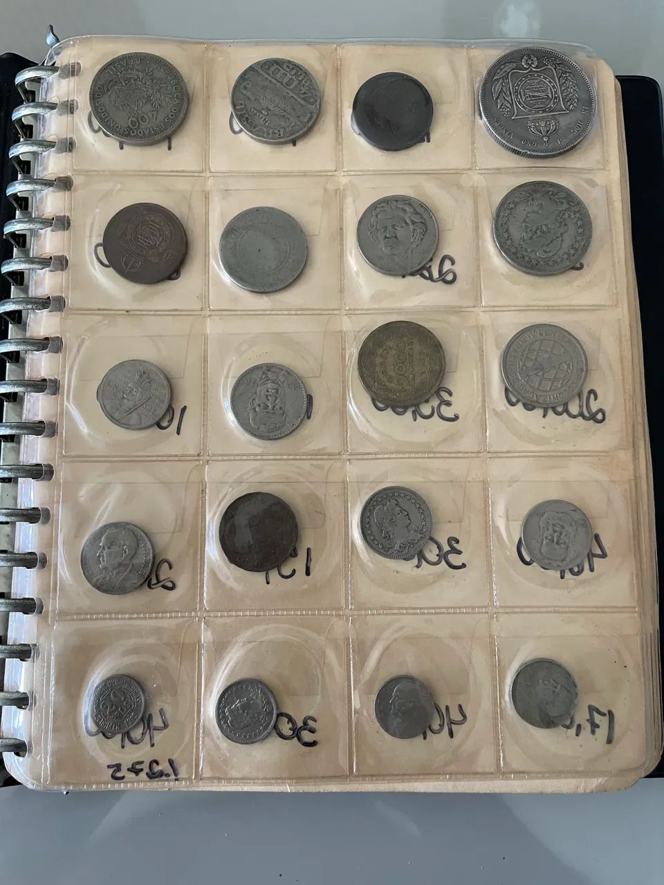 ÁLBUM DE MOEDAS ANTIGAS #NUMISMÁTICA  - Foto 4
