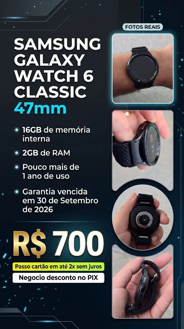 Galaxy Watch 6 Classic 47mm