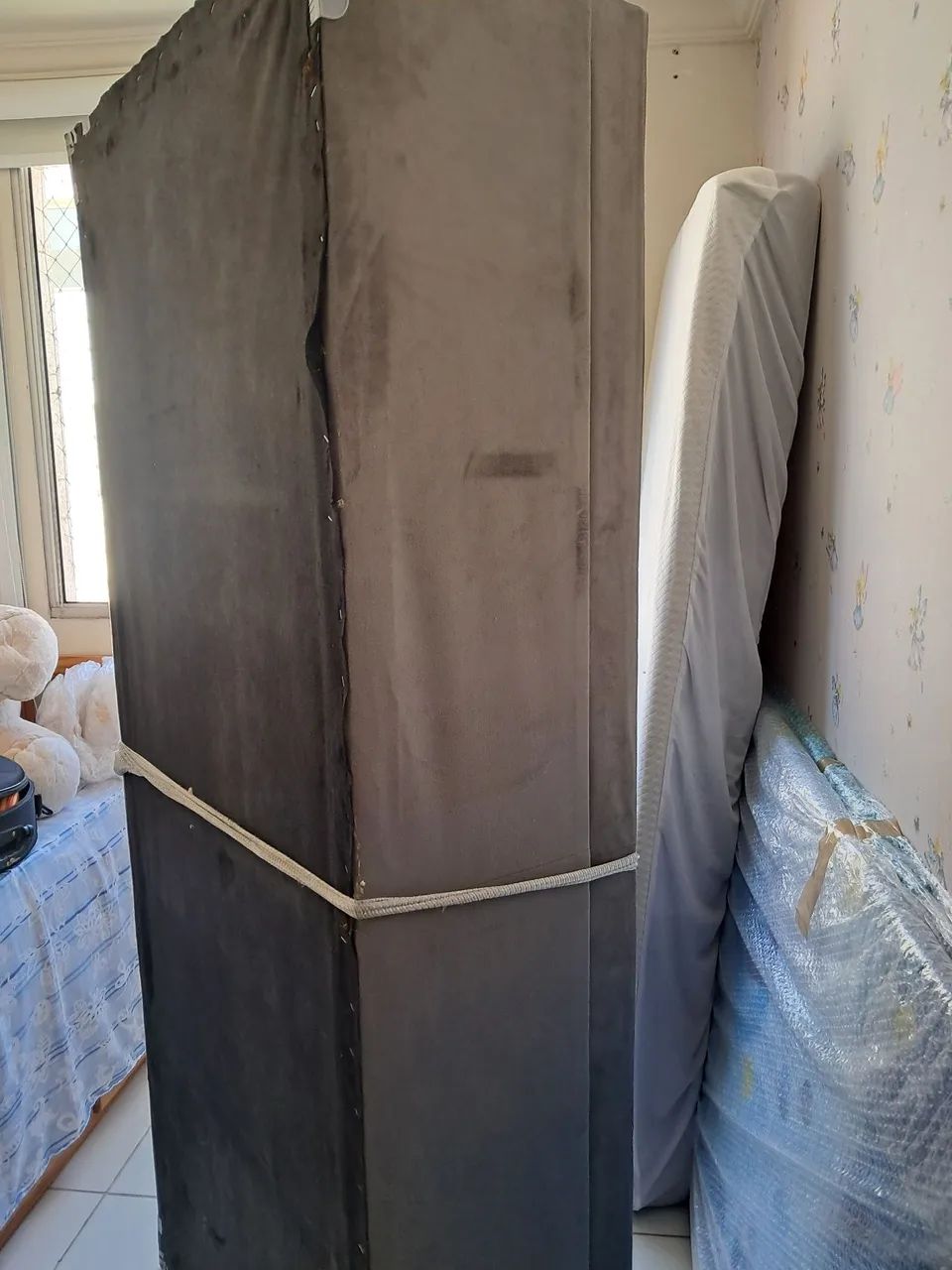 Cama box com baú +colchão  - Foto 3