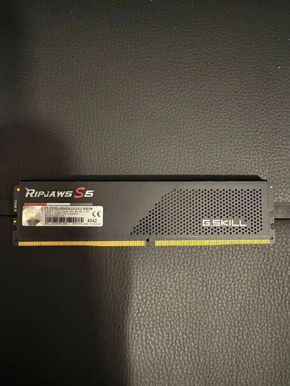 Memória Top 1 do mundo DDR5 G Skill 32gb 5200mhz - Foto 2