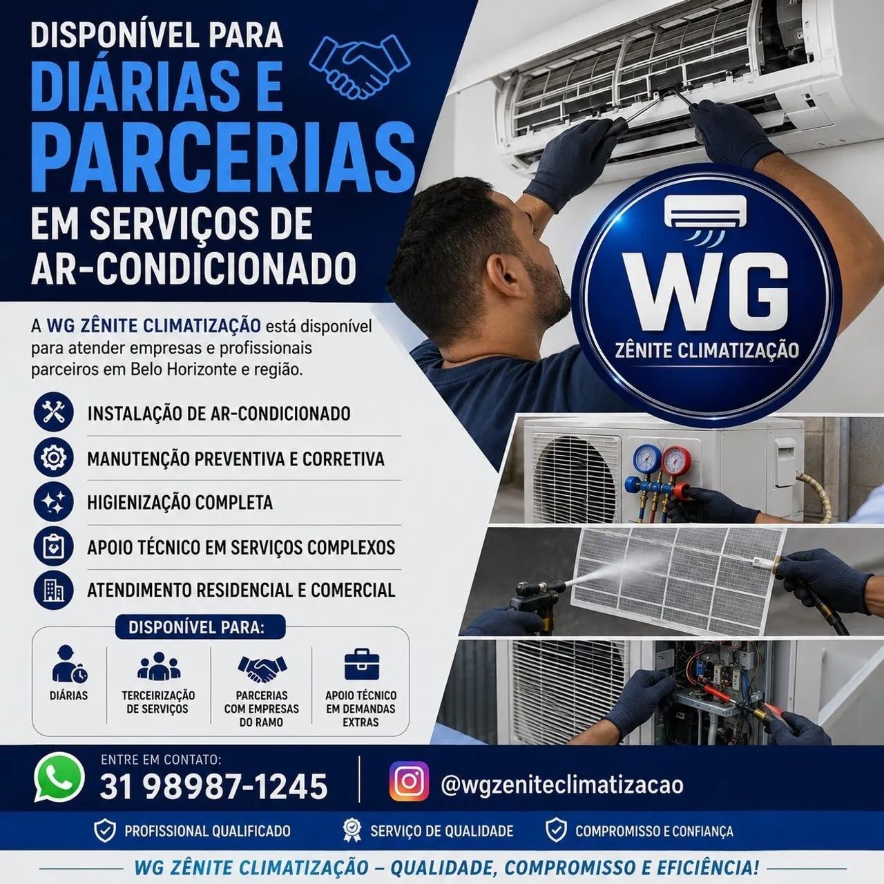 Instalação e manutenção de ar condicionado  - Foto 2
