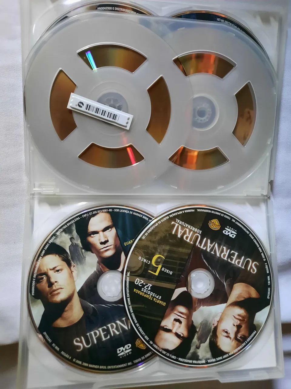 DVD Boxset Sobrenatural - Supernatural 4ª Temporada Completa