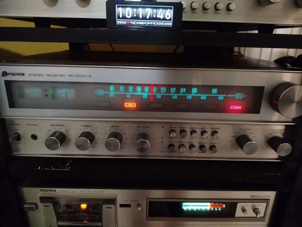 Receiver amplificador polyvox pr 2200S - Foto 2