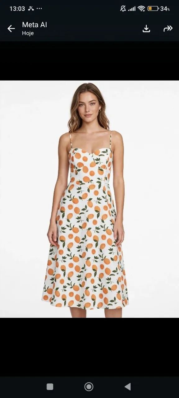 Vestido MIDI tamanho G - Foto 3