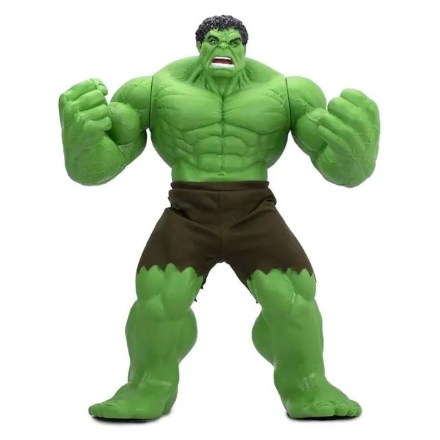 Boneco Hulk Original Mimo 45 cm verde novo - Foto 3