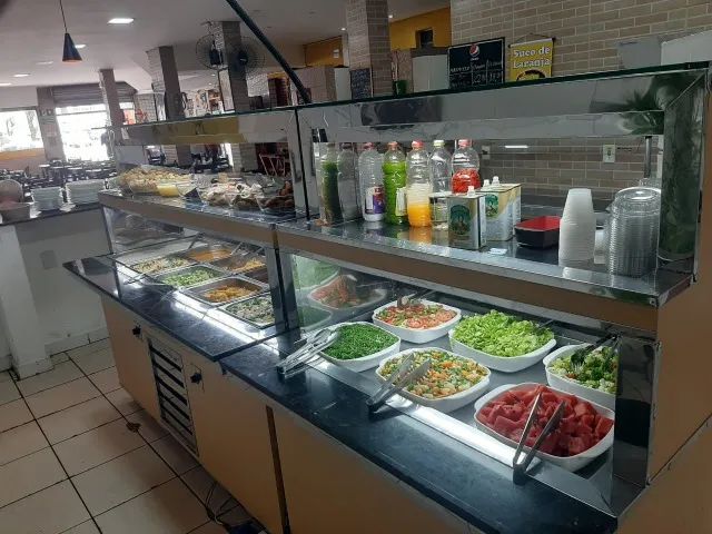 Balcão buffet Self service,pista fria,banho maria,balcões de restaurante - Foto 3