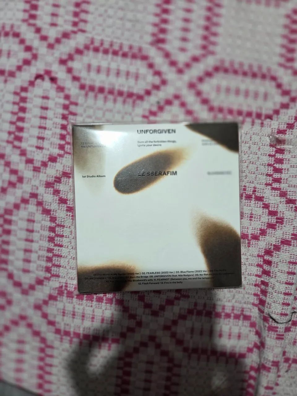 Álbum lesserafim unforgiven, eunchae version completo - Foto 5