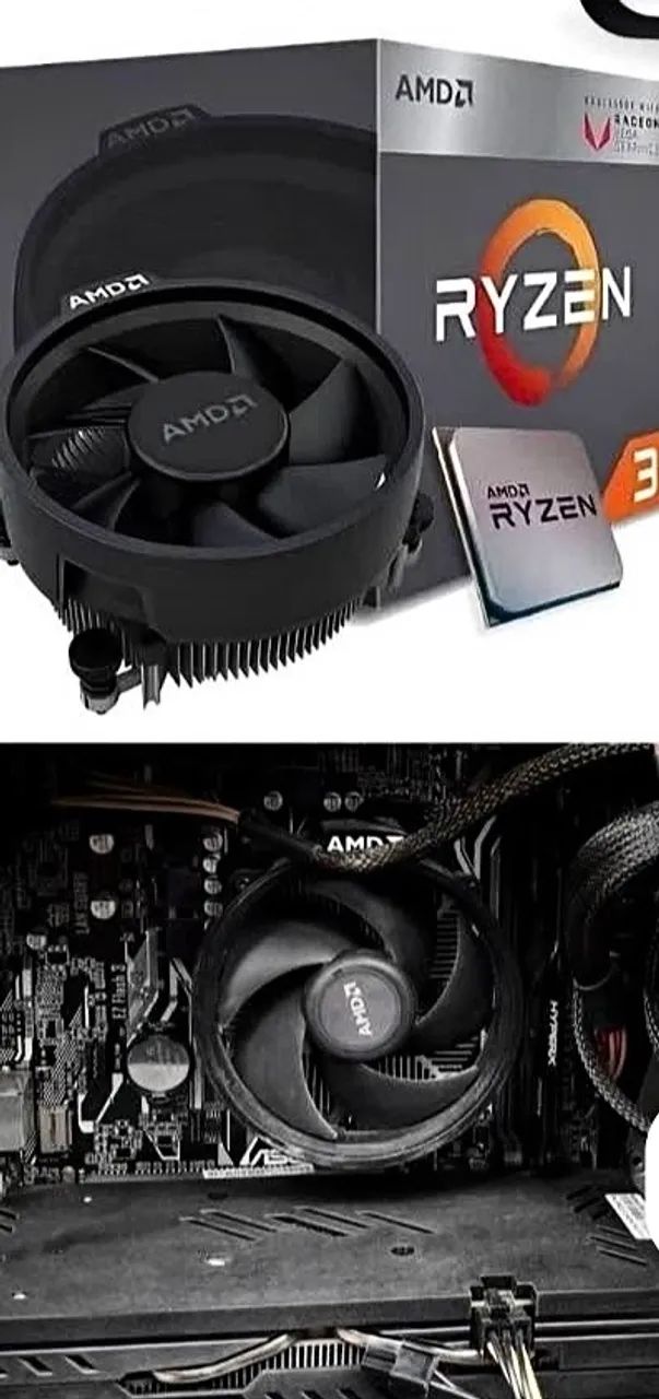 Processador gamer Ryzen 33200 G com placa de vídeo integrada 