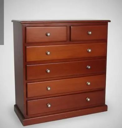 Cômoda em MDF - 6 gavetas - Móvel para Quarto - Conservada  - Foto 2